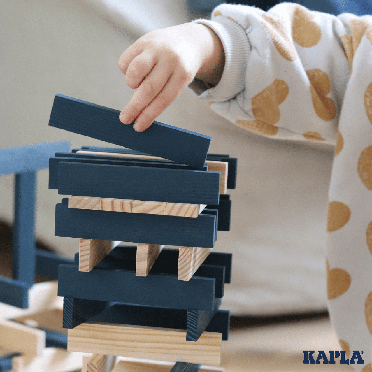KAPLA 40 SQUARES Dark Blue