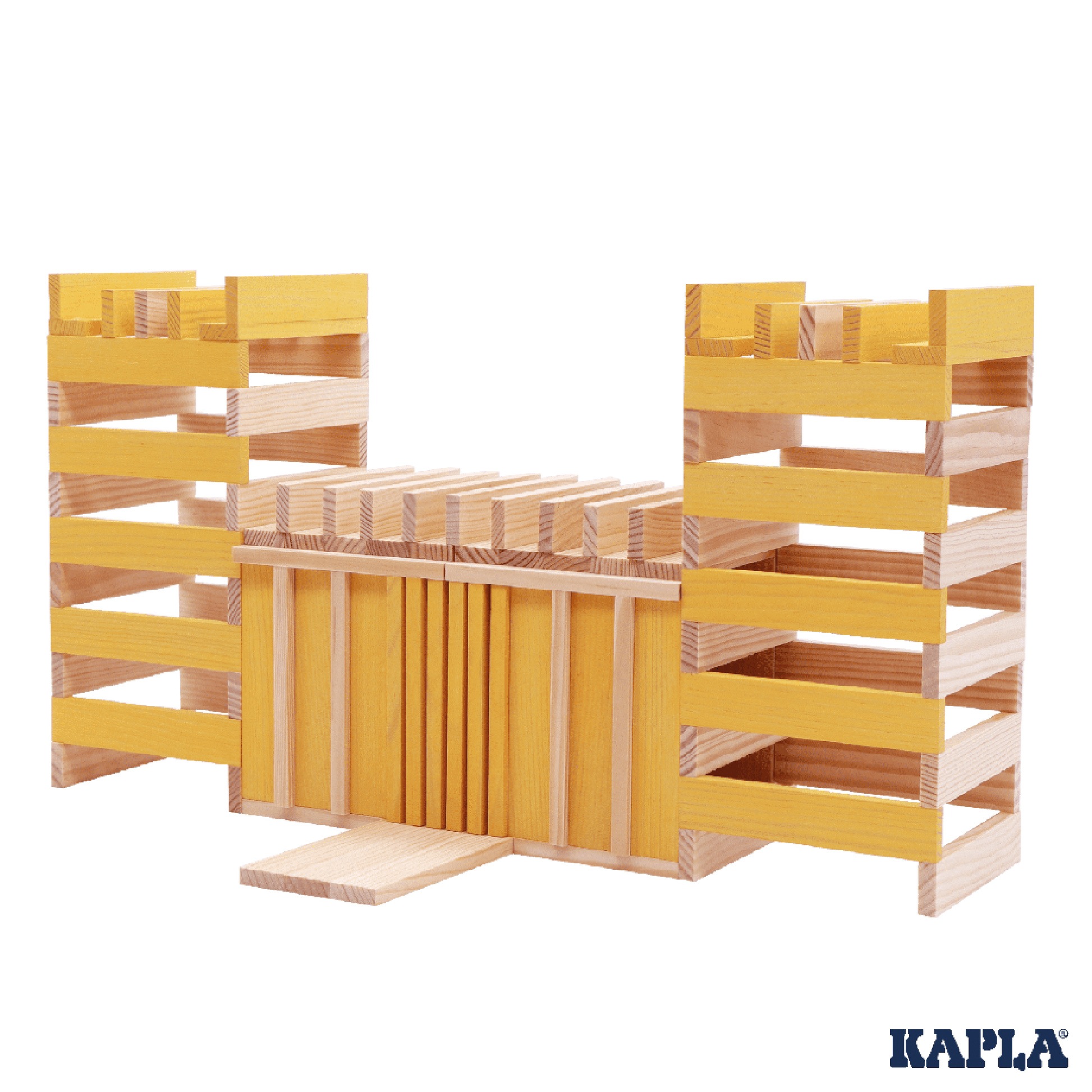 KAPLA 40 SQUARES Yellow KAPLA USA