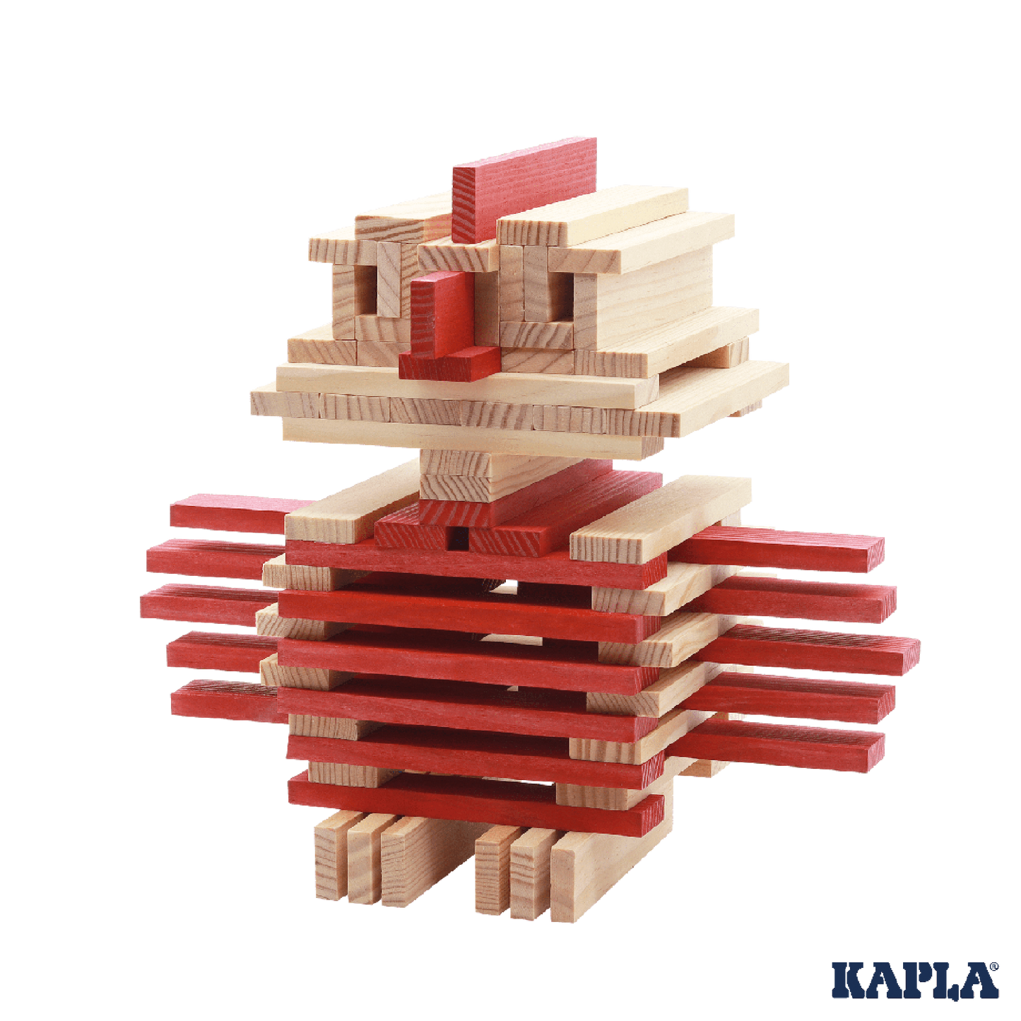 KAPLA 40 SQUARES Red