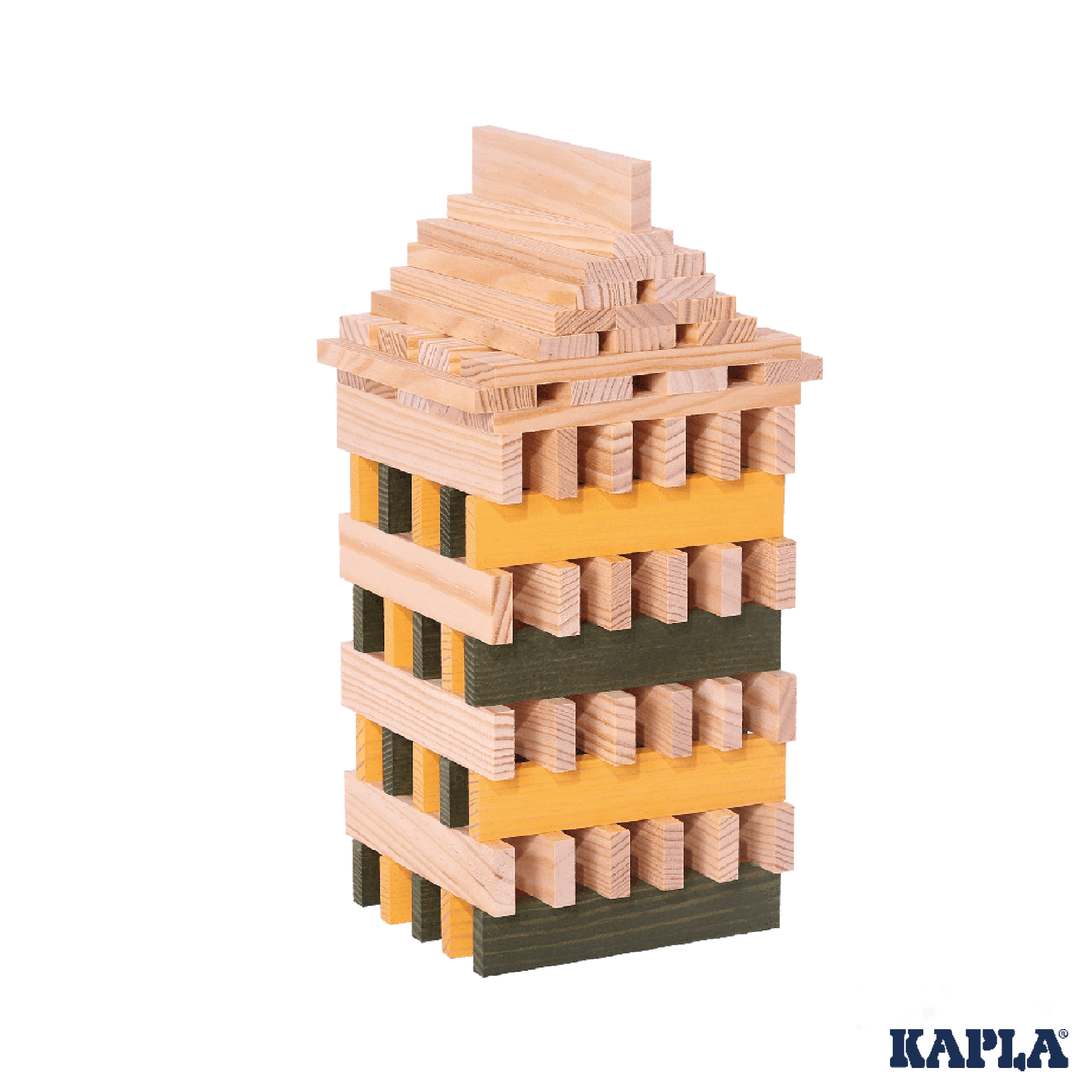 Cool top kapla buildings