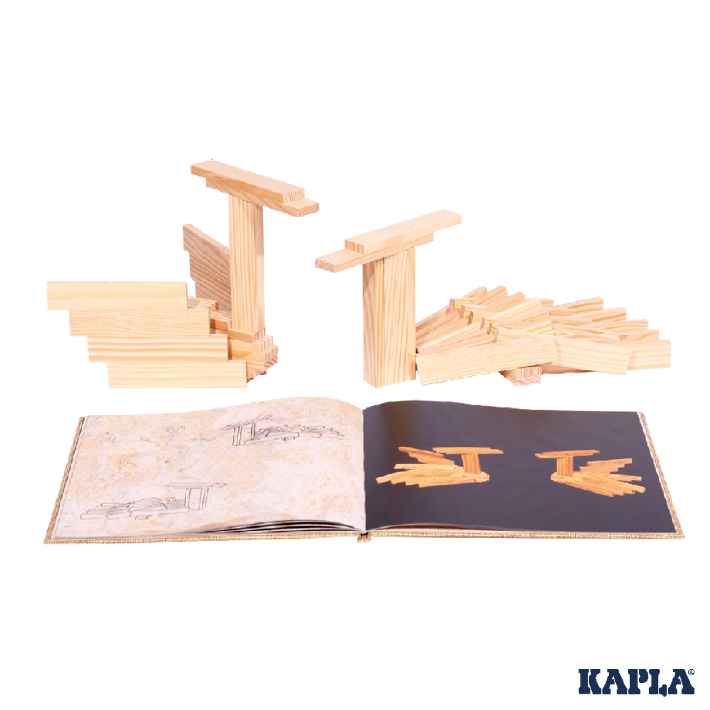 KAPLA Art Book 4 - Beige