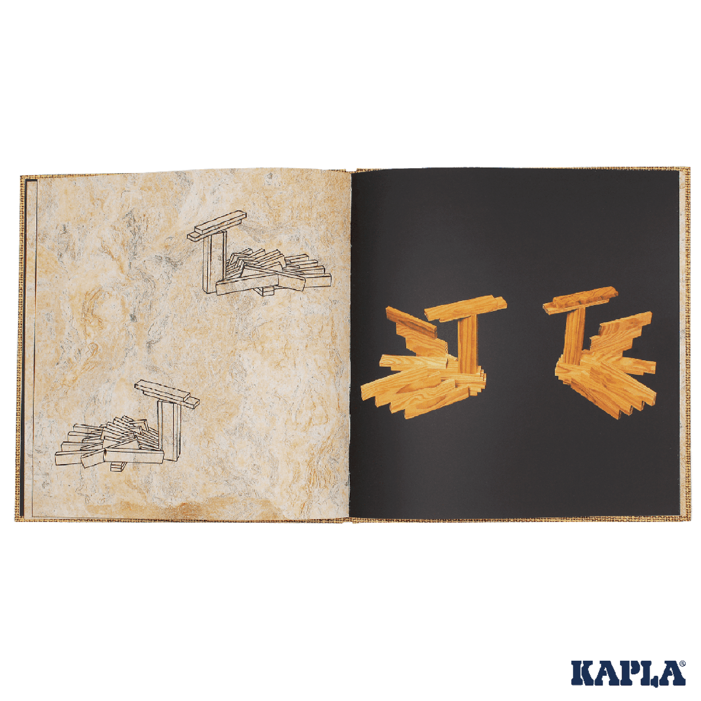 KAPLA Art Book 4 - Beige