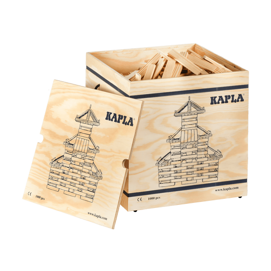 KAPLA - 40 Squares - Yellow - Wooden Construction Set – Toys2Learn